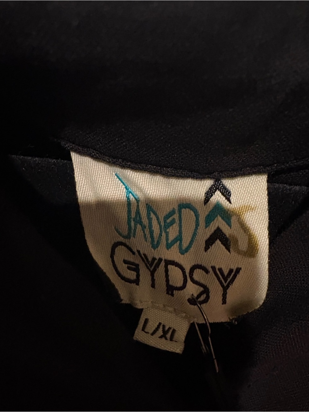Jaded Gypsy To the Point Shirt - Midnight L/XL NWT - Picture 6 of 7